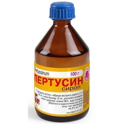 Пертусин сироп 100 мл - фото №1 Пертусин сироп 100 мл