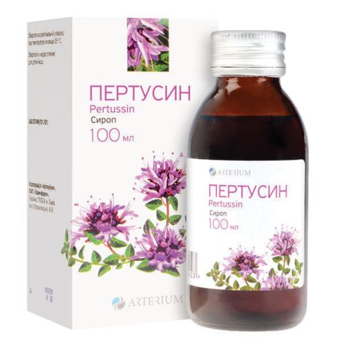 Пертусин сироп 100 мл (Галичфарм) - фото №1 Пертусин сироп 100 мл (Галичфарм)
