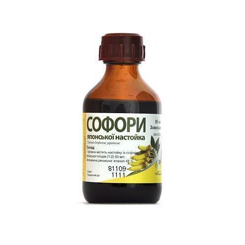 Софоры настойка 50 мл - фото №1 Софоры настойка 50 мл