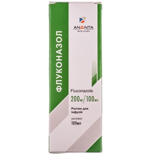 Флуконазол розчин 200 мг/100 мл - фото №1 Флуконазол розчин 200 мг/100 мл