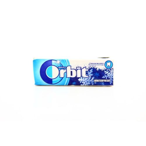 Жевательная резинка Orbit Winterfresh без сахара 14 г - фото №1 Жевательная резинка Orbit Winterfresh без сахара 14 г