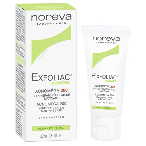 Крем Noreva (Норева) Exfoliac Acnomega 200 30 мл - фото №1 Крем Noreva (Норева) Exfoliac Acnomega 200 30 мл