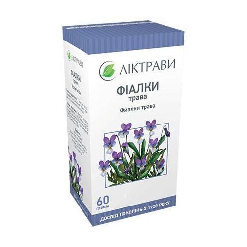 Фіалки трьохколірної трава 60 г - фото №1 Фіалки трьохколірної трава 60 г