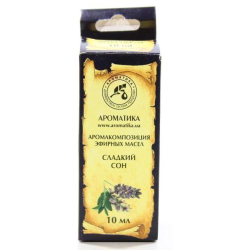 Аромокомпозиція ефірних олій Солодкий сон 10 мл - фото №1 Аромокомпозиція ефірних олій Солодкий сон 10 мл
