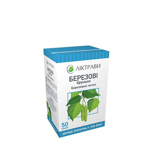 Березові бруньки 10 г пакет - фото №1 Березові бруньки 10 г пакет