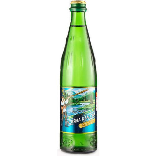 Вода минеральная Поляна-Квасова 0,5 л (стекло) - фото №1 Вода минеральная Поляна-Квасова 0,5 л (стекло)