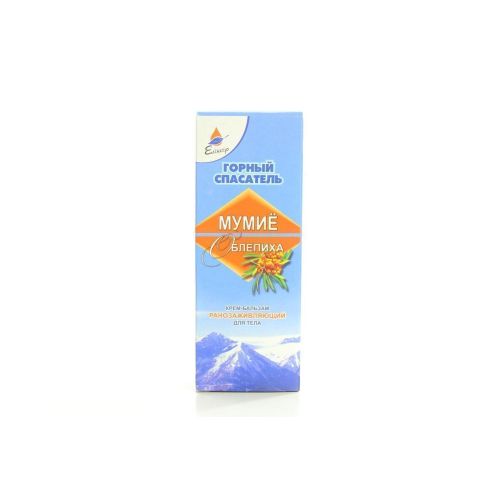 Крем Гірський рятувальник мумійо з обліпихою 75 мл - фото №1 Крем Гірський рятувальник мумійо з обліпихою 75 мл