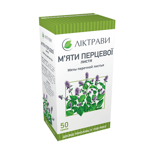 Мяты перечной листья 50г - фото №1 Мяты перечной листья 50г