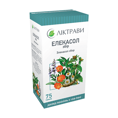 Сбор Елекасол пачка 75 г - фото №1 Сбор Елекасол пачка 75 г