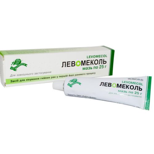 Левомеколь мазь 25 г - фото №1 Левомеколь мазь 25 г