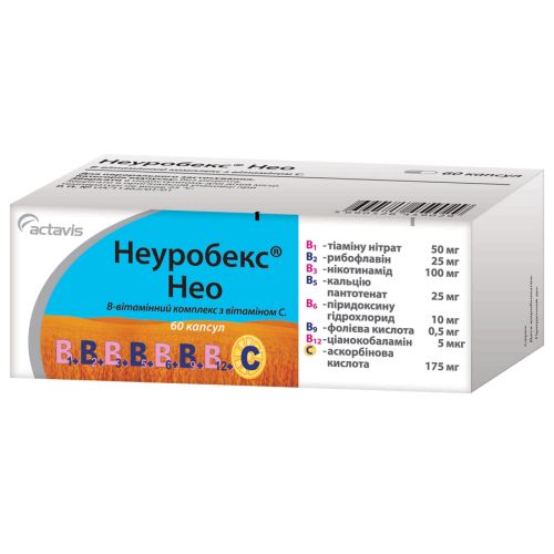 Неуробекс Нео капсулы №60 - фото №1 Неуробекс Нео капсулы №60