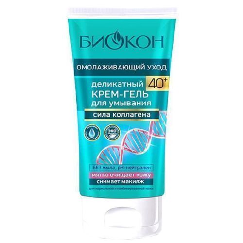 Крем-гель для умывания Сила коллагена (40+) 175 мл - фото №1 Крем-гель для умывания Сила коллагена (40+) 175 мл