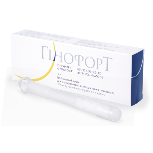 Гинофорт 20 мг/5 г крем вагинальный - фото №1 Гинофорт 20 мг/5 г крем вагинальный