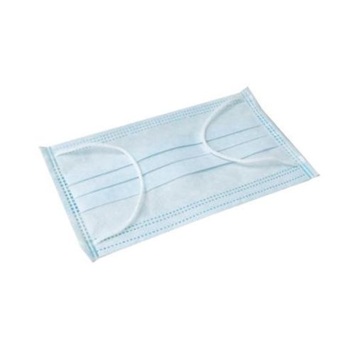 Маска медицинская стерильная 3-слойная на завязках (спанбонд, фильтрующий слой-мелтблаун) №1 - фото №1 Маска медицинская стерильная 3-слойная на завязках (спанбонд, фильтрующий слой-мелтблаун) №1