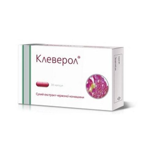 Клеверол капсули №30 - фото №1 Клеверол капсули №30