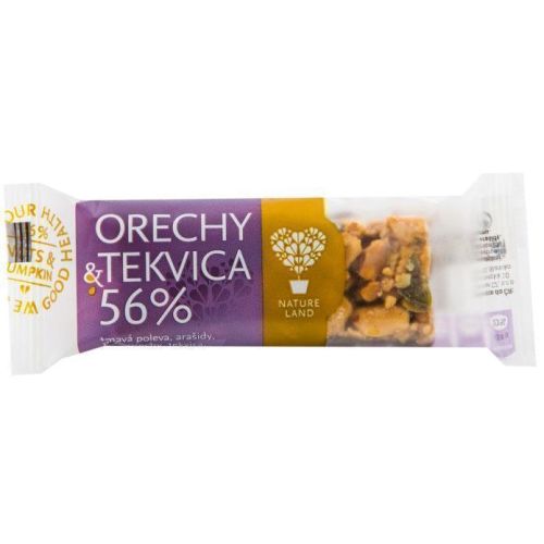 Батончик орех с семечками тыквы 35 г - фото №1 Батончик орех с семечками тыквы 35 г