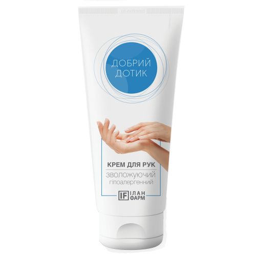 Крем для рук "Добрий дотик" зволожуючий гипоалергений 75 мл - фото №1 Крем для рук "Добрий дотик" зволожуючий гипоалергений 75 мл