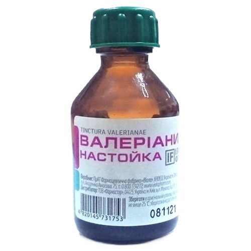 Валериана настойка 25 мл - фото №1 Валериана настойка 25 мл